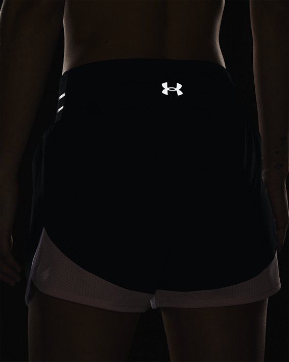 Women's UA PaceHER Shorts in Black image number 4